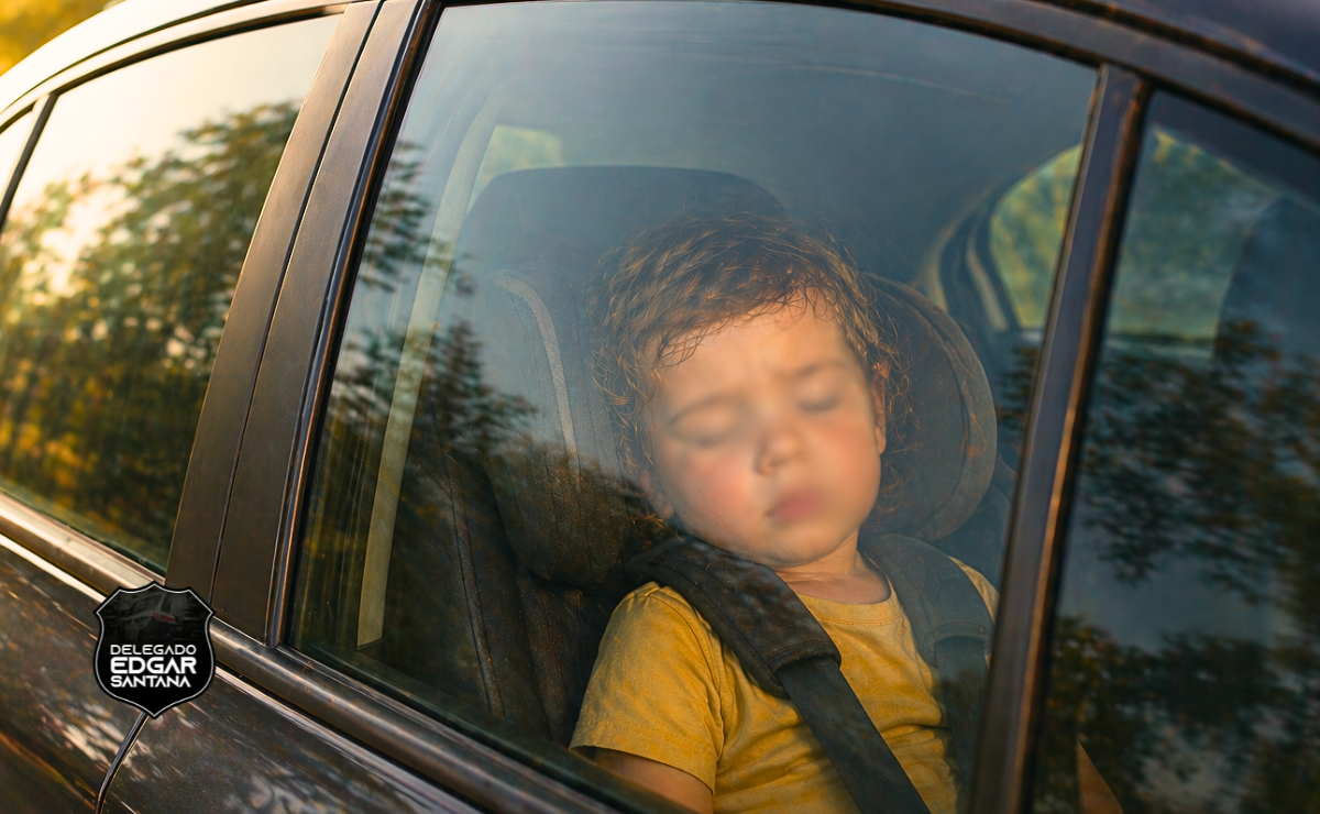 Criança dentro do carro: risco à vida, responsabilidade criminal e segurança no trânsito